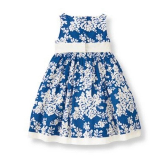 Edwardian Rose Janie and Jack Sz 6/12m Blue Dress - Picture 2 of 4